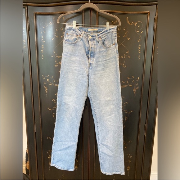 Full Length Ribcage Straight Jean (28) Samba Tango Light - Picture 2 of 8